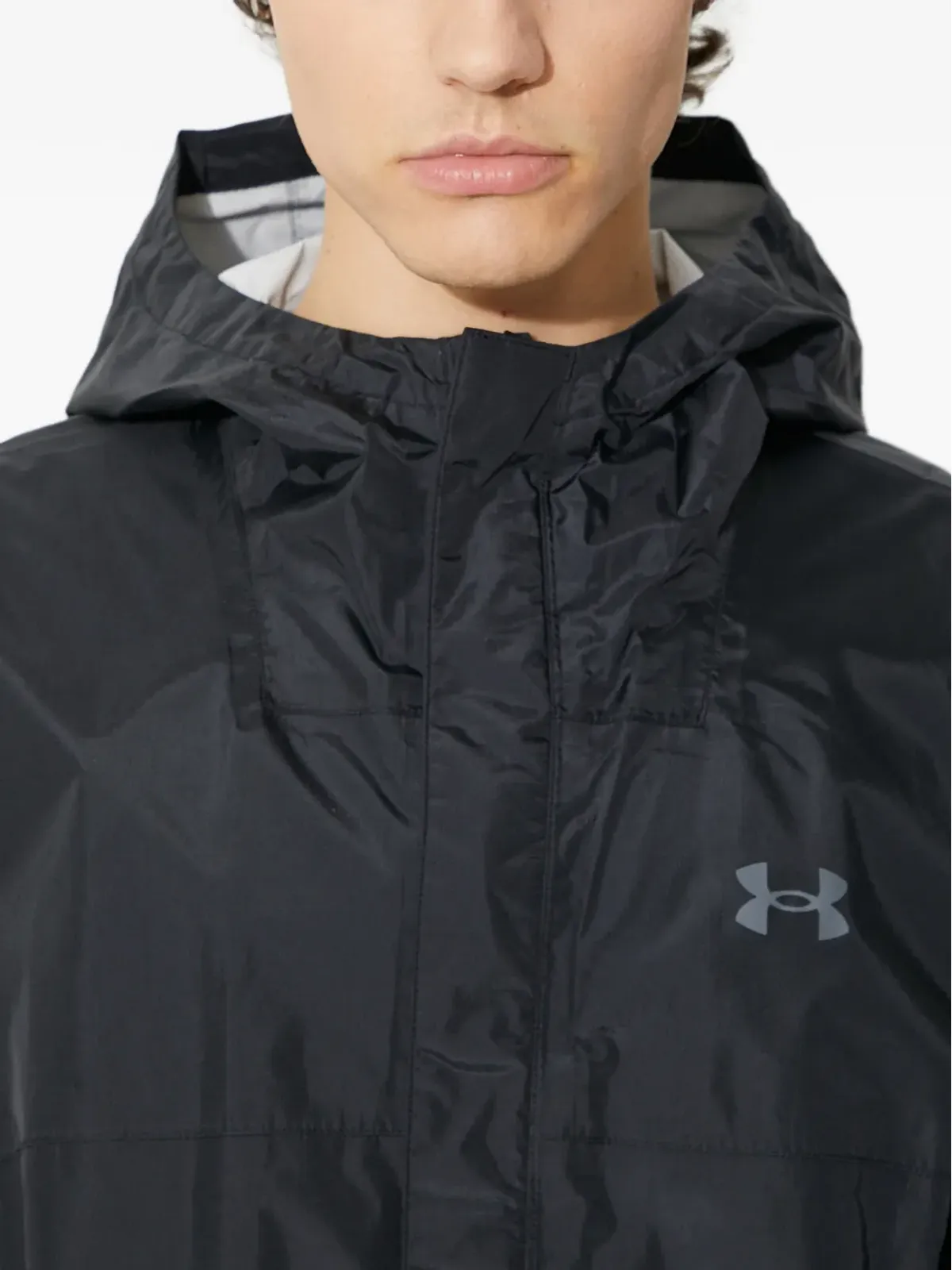 Under Armour UA Stormproof Cloudstrike 2.0 ロゴ フード付きジャケット - 画像5