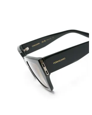 Ferragamo Eyewear オーバサイズフレーム サングラス - サムネイル3