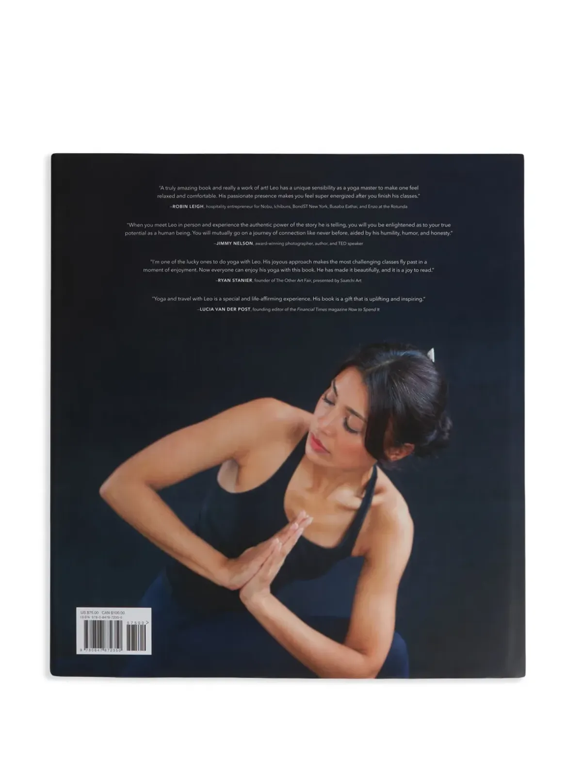 Rizzoli A World of Yoga by Leo Lourdes hardcover book - Orange - 画像5