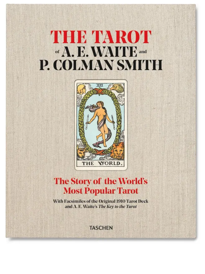 TASCHEN TASCHEN The Tarot of A. E. Waite and P. Colman Smith by Johannes Fiebig hardcover book - Neutralsの商品画像