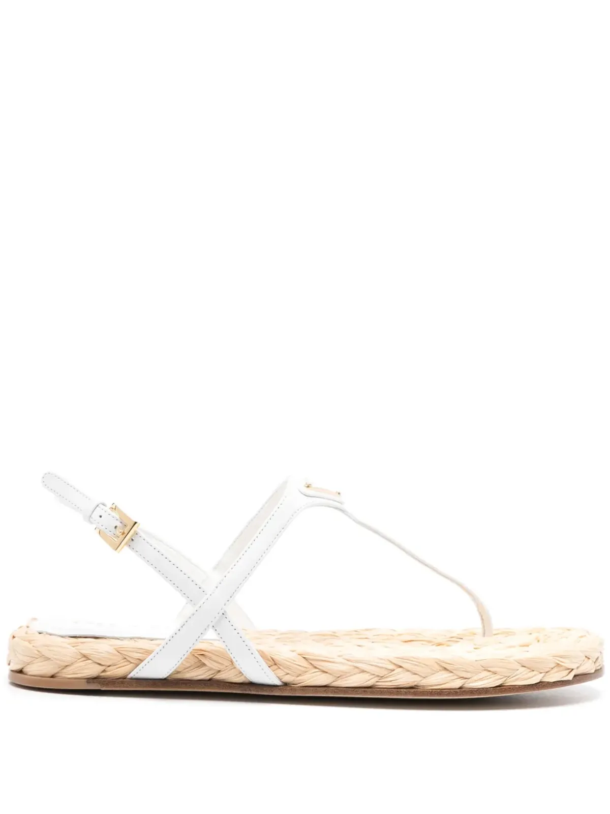 Prada triangle-logo slingback espadrilles - 画像1
