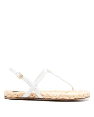 Prada triangle-logo slingback espadrilles - サムネイル1