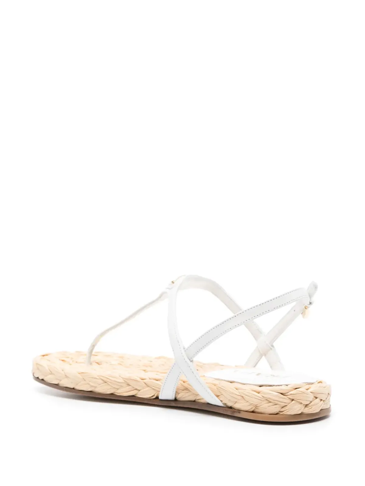 Prada triangle-logo slingback espadrilles - 画像3