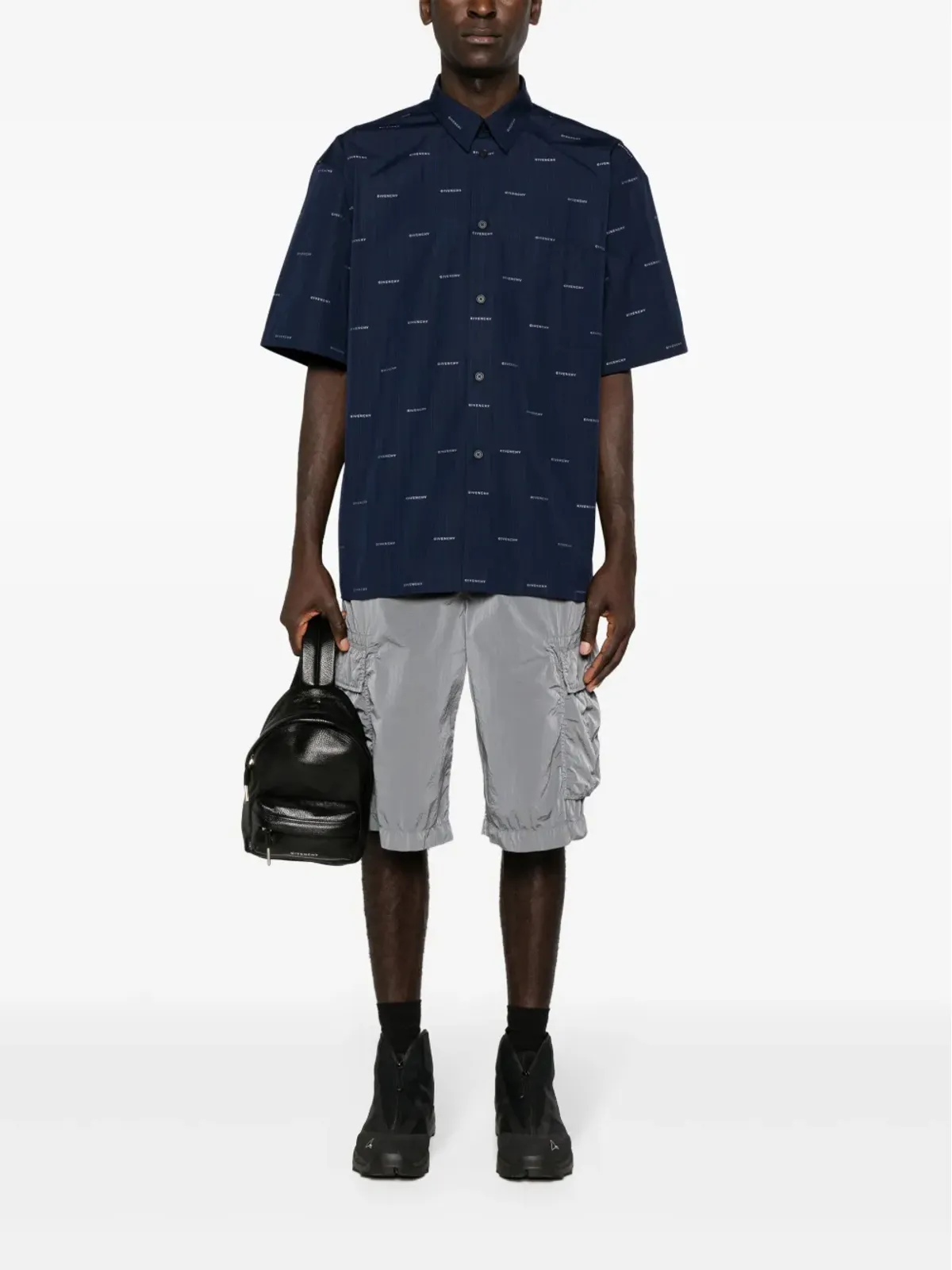 Givenchy ロゴプリント コットンシャツ - 画像2