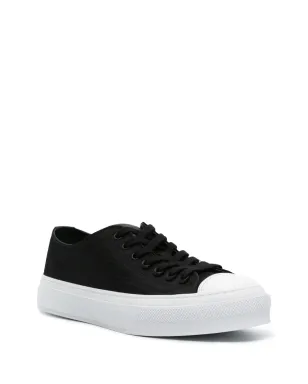 Givenchy City Low ロゴジャカードスニーカー - ブラック - サムネイル2