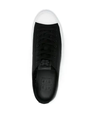 Givenchy City Low ロゴジャカードスニーカー - ブラック - サムネイル4