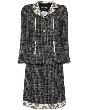 CHANEL ビンテージ 2006年製 セットアップ ジャケット・スカートスーツ - ブラック - サムネイル1