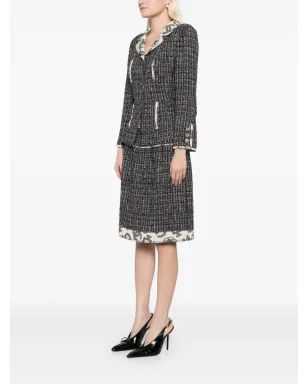 CHANEL ビンテージ 2006年製 セットアップ ジャケット・スカートスーツ - ブラック - サムネイル3