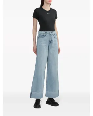 rag & bone ソフィー ハイライズ ワイドレッグ ジーンズ - サムネイル2