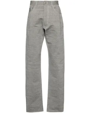 Maison Margiela フォーステッチ ロゴ テーパード ジーンズ - サムネイル1