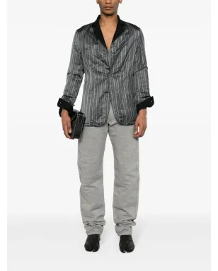 Maison Margiela フォーステッチ ロゴ テーパード ジーンズ - サムネイル2