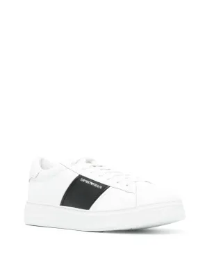 Emporio Armani ロゴプリント レザー スニーカー - サムネイル2