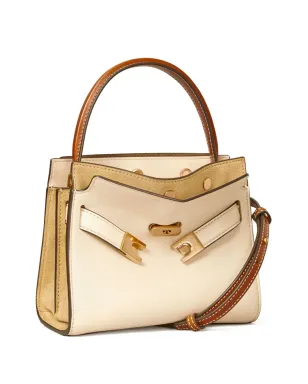 Tory Burch プチ Lee Radziwill クロスボディバッグ - ニュートラルカラー - サムネイル4