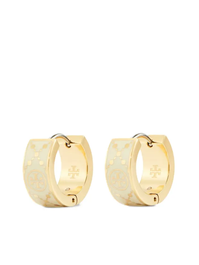 Tory Burch Tory Burch 小型 Tモノグラム フープ ピアスの商品画像