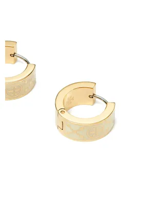 Tory Burch 小型 Tモノグラム フープ ピアス - サムネイル2