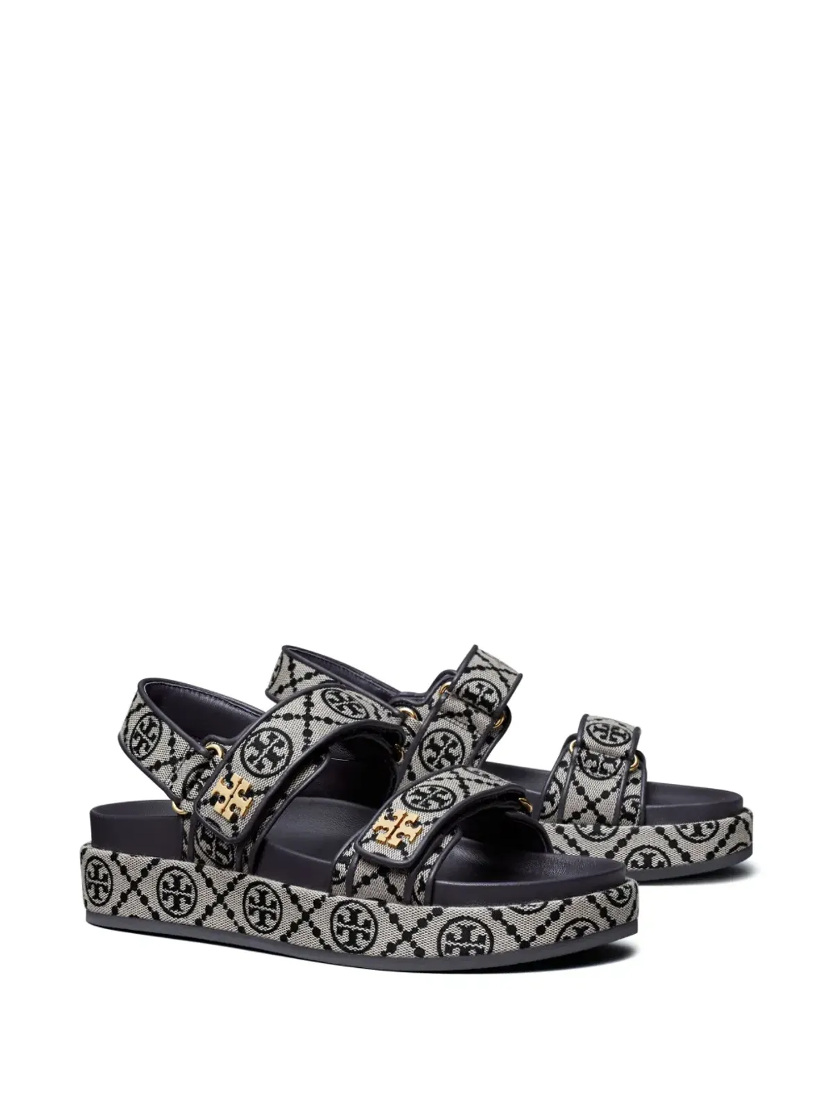 Tory Burch Kira Sport Tモノグラム サンダル - ブルー - 画像2