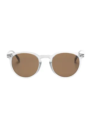 Eyewear by David Beckham パントスフレーム サングラス - グレー - サムネイル1