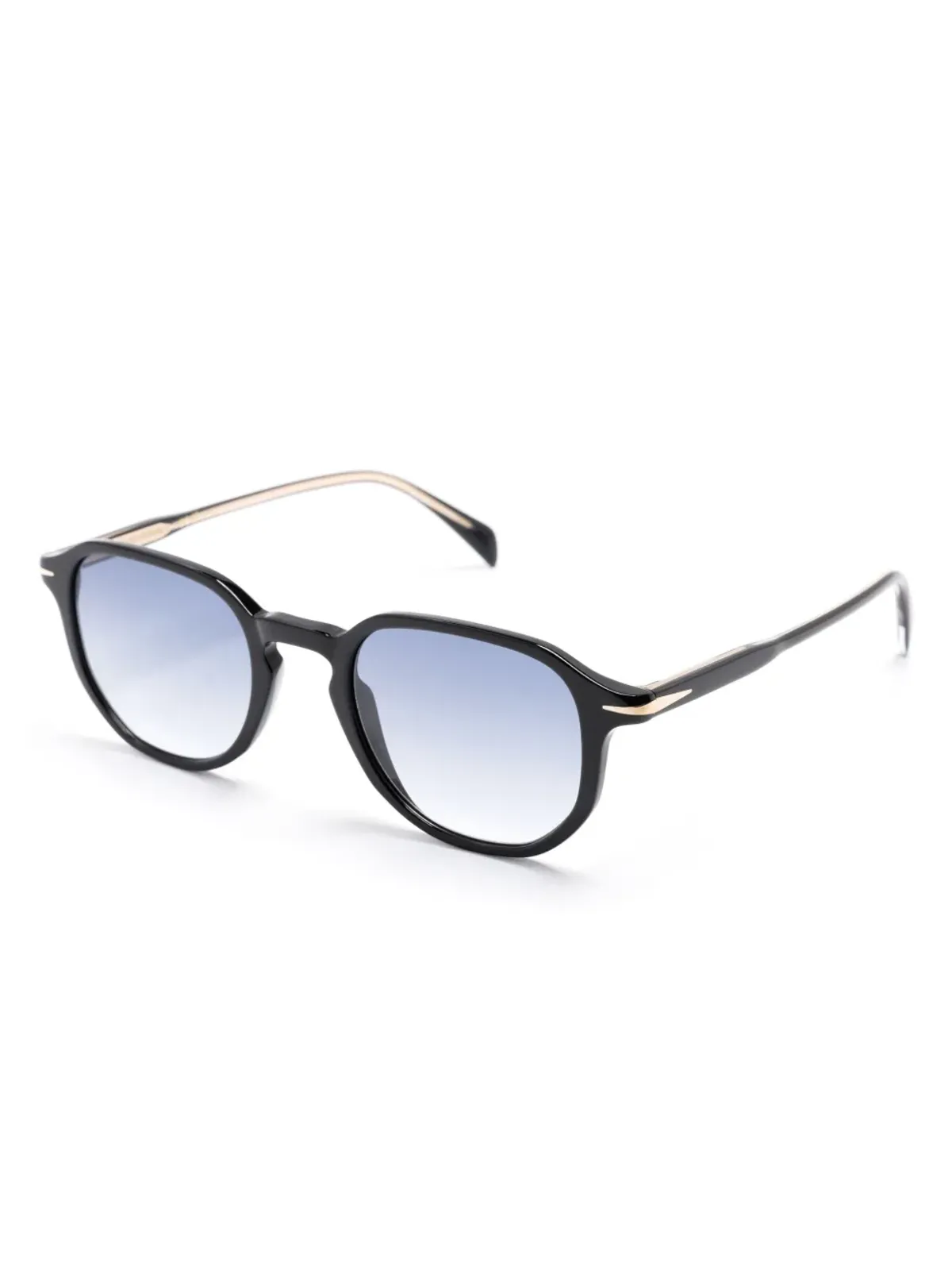Eyewear by David Beckham DB 1140 ラウンドフレーム サングラス - 画像2