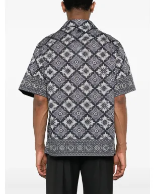 ETRO アブストラクトプリント コットンシャツ - サムネイル4