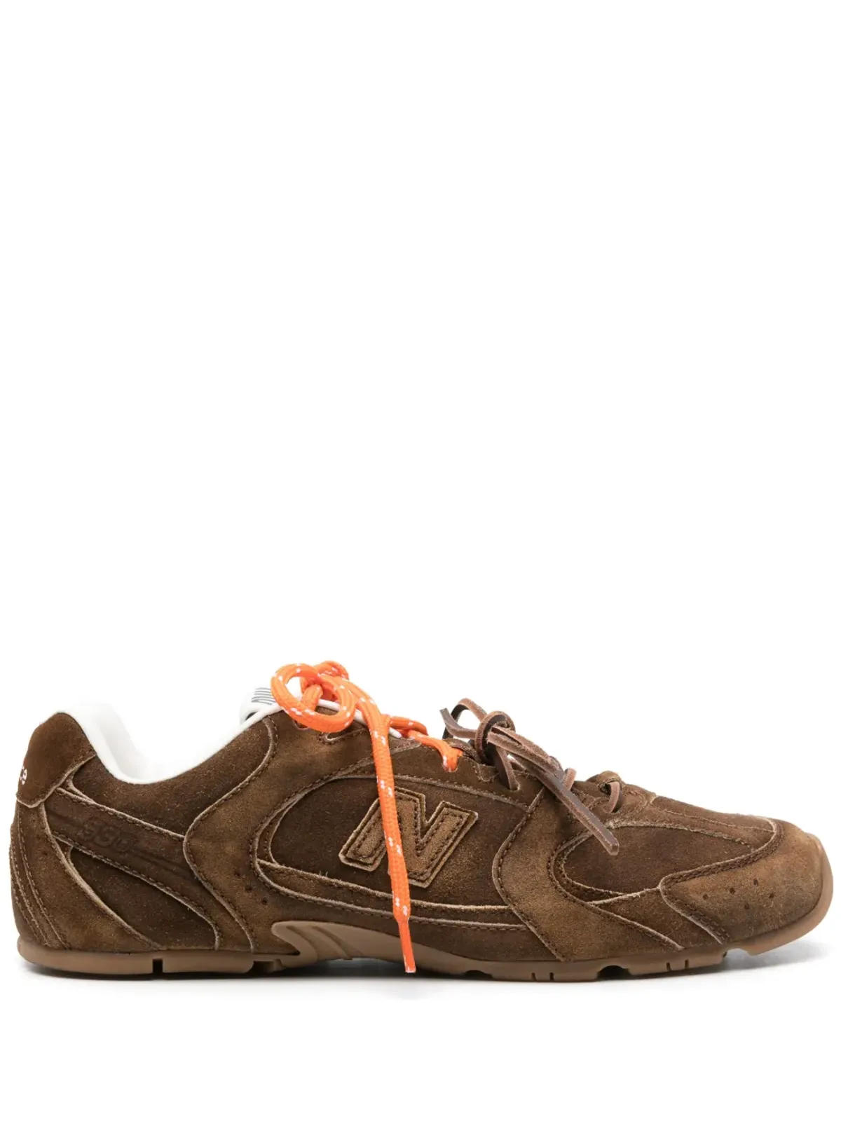 Miu Miu x New Balance 530 SL スエードスニーカー - ブラウン - 画像1