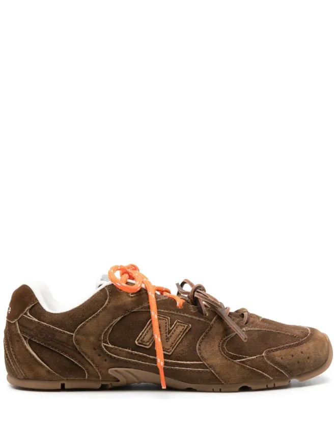 Miu Miu Miu Miu x New Balance 530 SL スエードスニーカー - ブラウンの商品画像