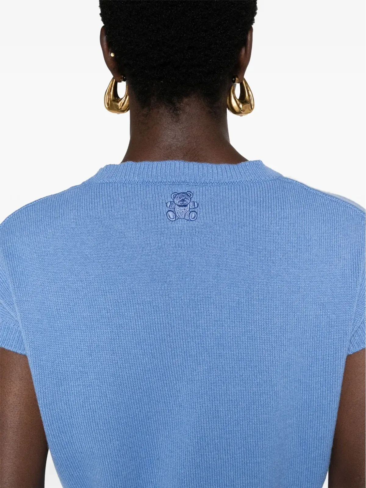 Teddy Cashmere Genovas cashmere top - Blue - 画像5