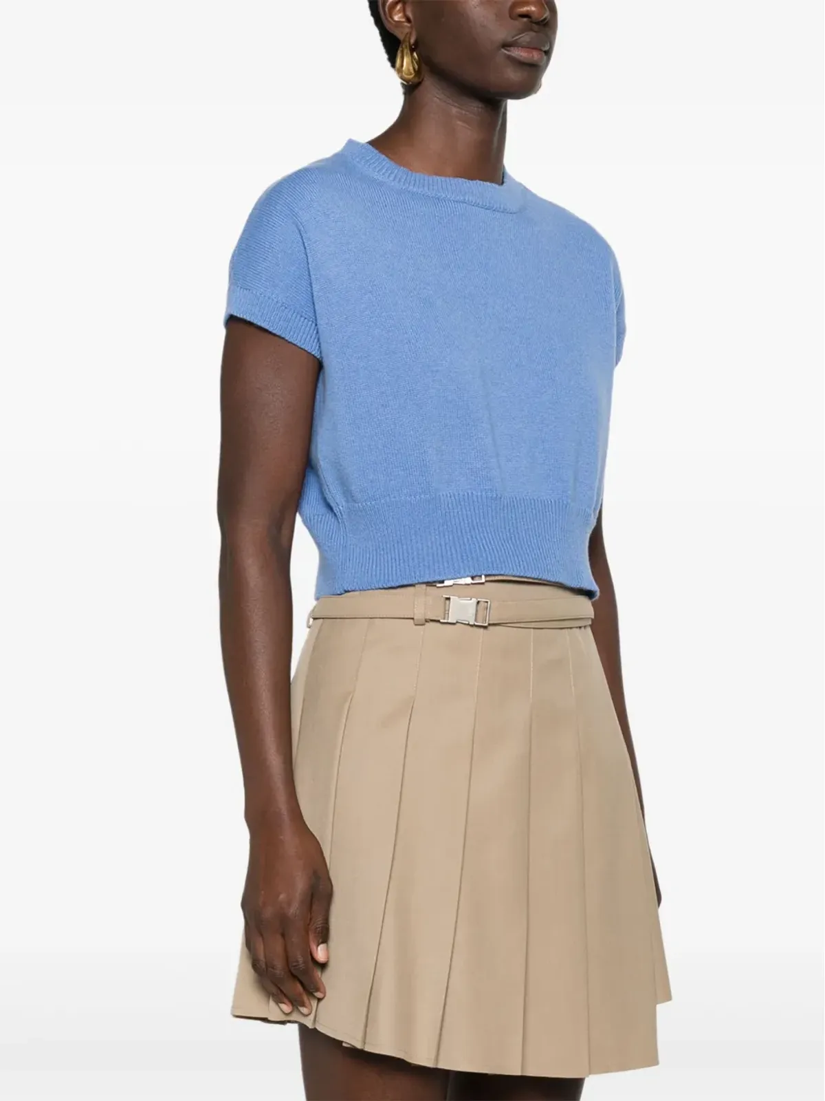 Teddy Cashmere Genovas cashmere top - Blue - 画像3