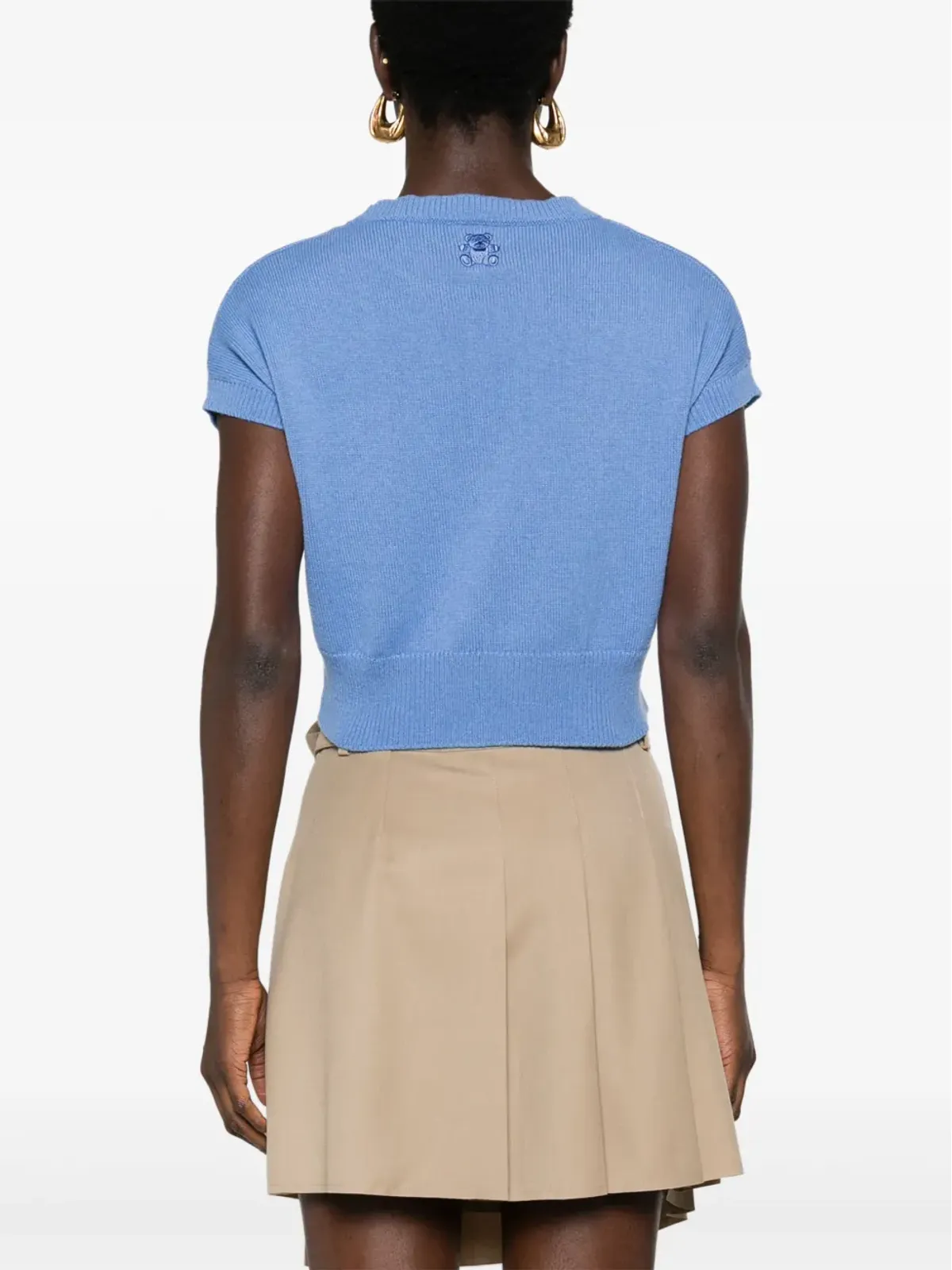 Teddy Cashmere Genovas cashmere top - Blue - 画像4