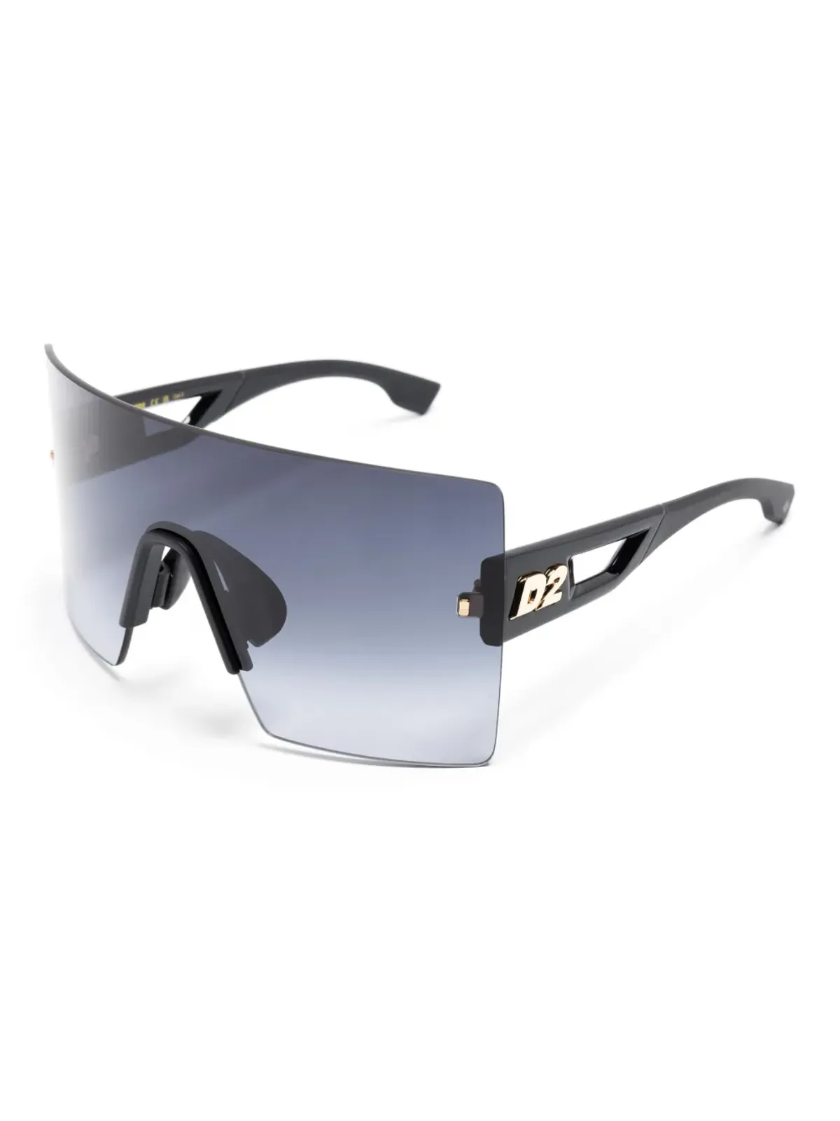 DSQUARED2 EYEWEAR シールドフレーム サングラス - 画像2