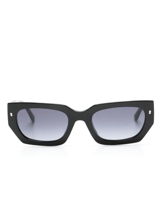 DSQUARED2 EYEWEAR DSQUARED2 EYEWEAR ICON 0017/S 矩形サングラス ブラックの商品画像