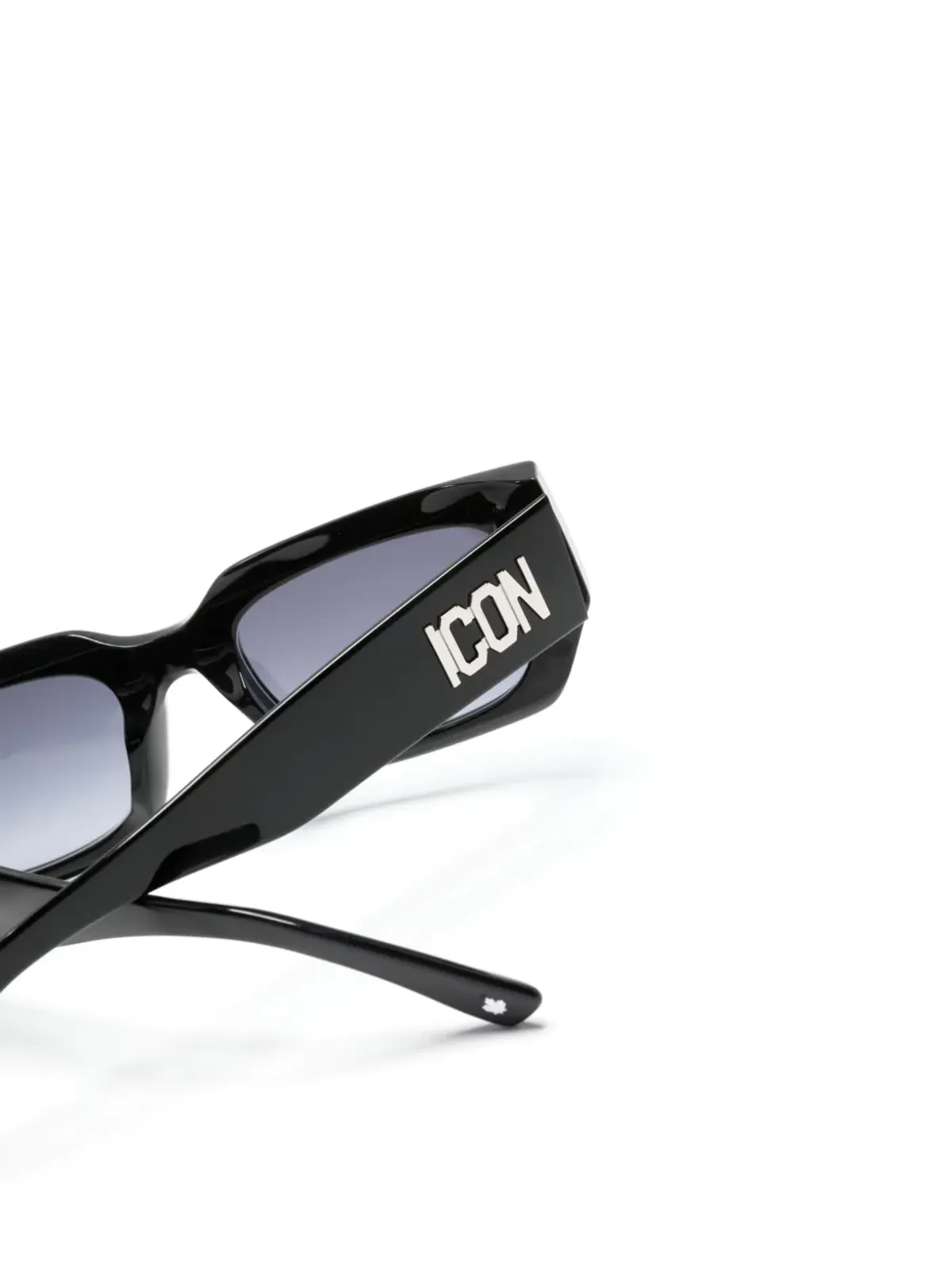 DSQUARED2 EYEWEAR ICON 0017/S 矩形サングラス ブラック - 画像3
