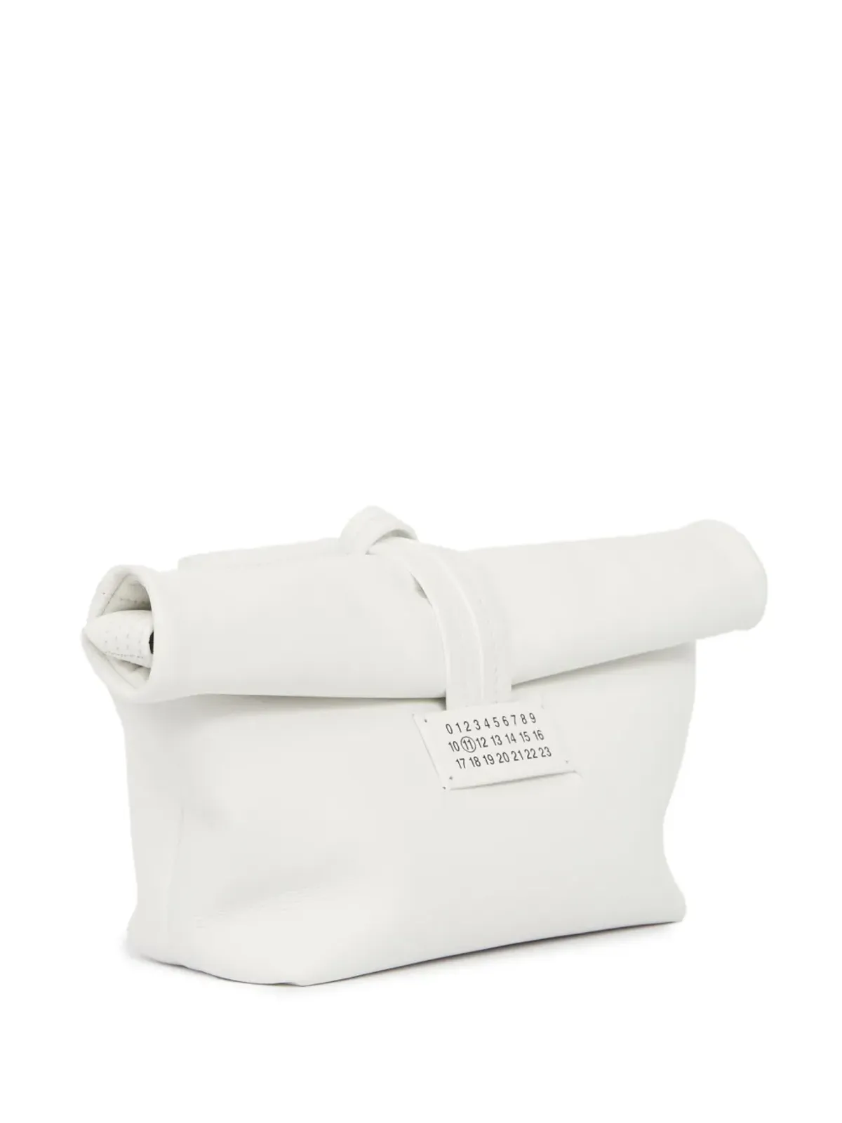Maison Margiela ペーパーフォールドオーバー クラッチバッグ - ホワイト - 画像3
