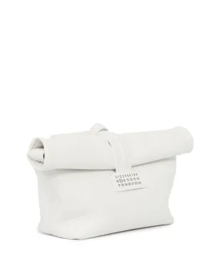 Maison Margiela ペーパーフォールドオーバー クラッチバッグ - ホワイト - サムネイル3