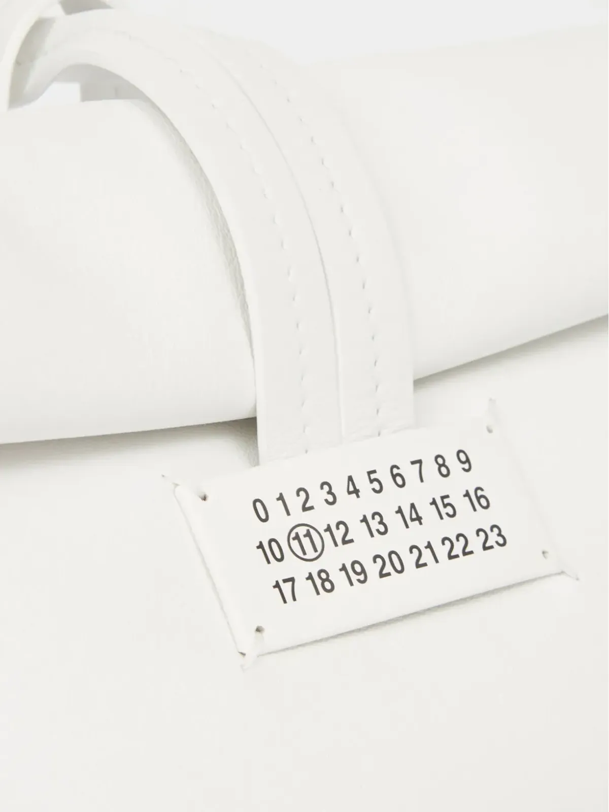 Maison Margiela ペーパーフォールドオーバー クラッチバッグ - ホワイト - 画像4