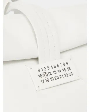 Maison Margiela ペーパーフォールドオーバー クラッチバッグ - ホワイト - サムネイル4