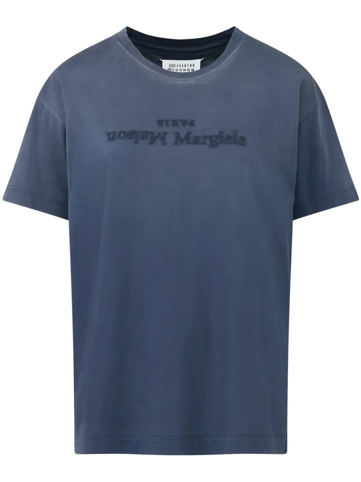 Maison Margiela リバースロゴ コットン Tシャツ - 画像1