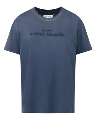 Maison Margiela リバースロゴ コットン Tシャツ - サムネイル1