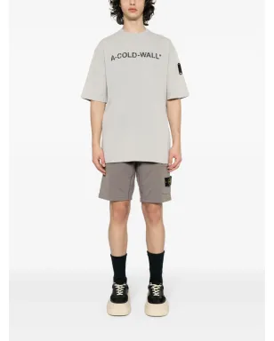 Stone Island コンパスバッジ ジャージーショーツ ブラウン - サムネイル2