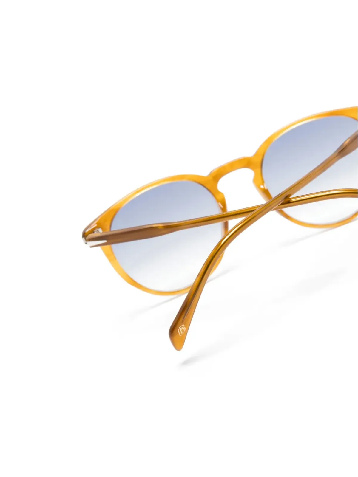 Eyewear by David Beckham DB 1139 ラウンドフレーム サングラス - ブラウン - 画像3