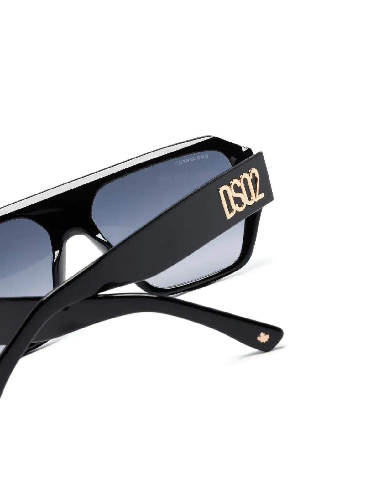 DSQUARED2 EYEWEAR ハイプ・スクエアフレーム サングラス - ブラック - 画像3