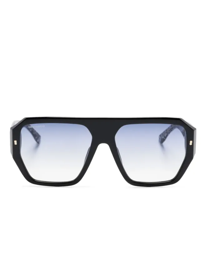 DSQUARED2 EYEWEAR DSQUARED2 EYEWEAR D20128S pilot-frame sunglasses - Blackの商品画像
