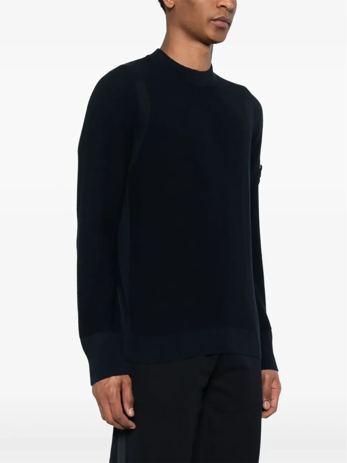 Stone Island コンパスバッジ コットン ジャンパー - ブルー - 画像3