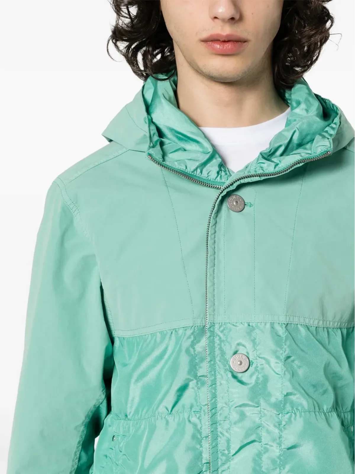 Stone Island 軽量フード付きジャケット - 画像5