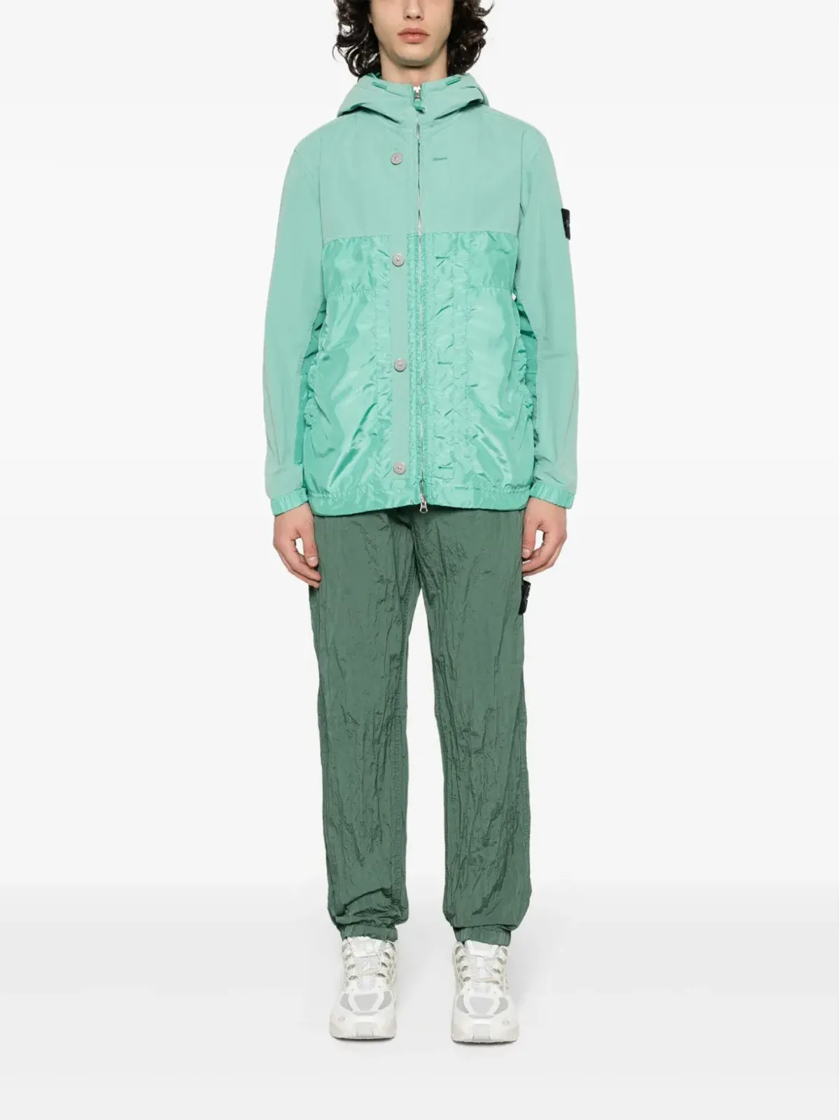 Stone Island 軽量フード付きジャケット - 画像2