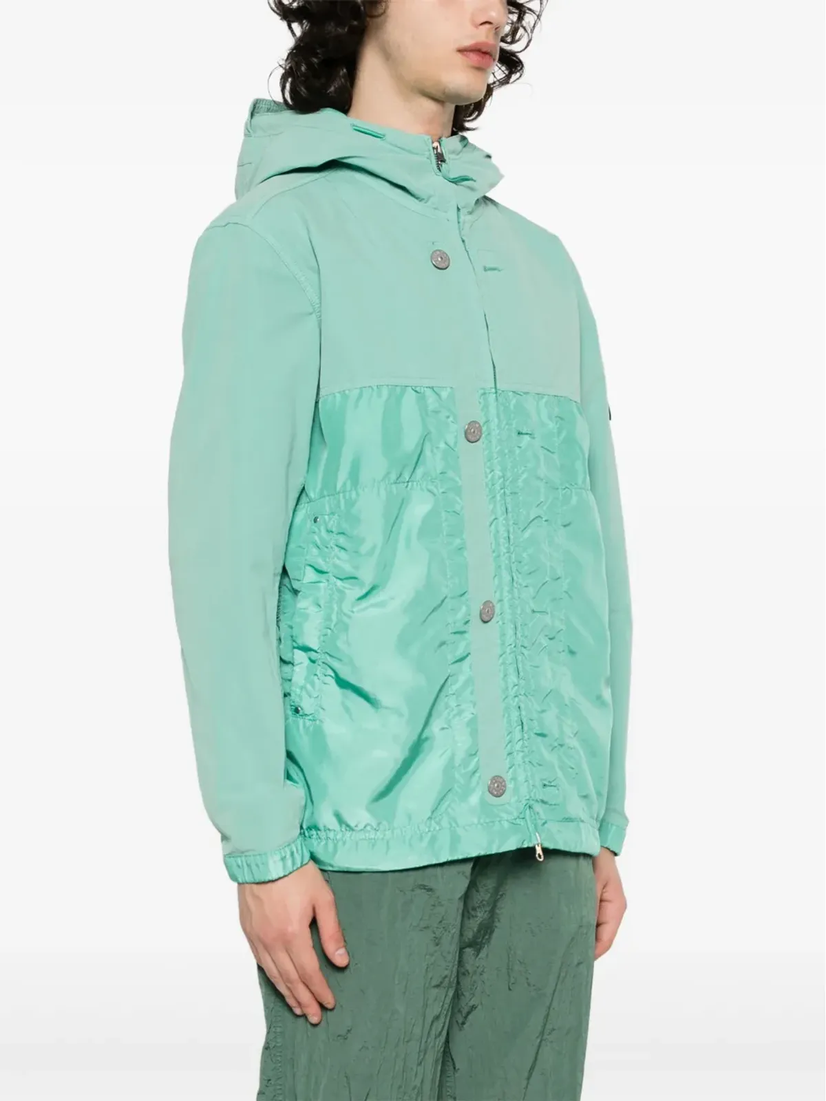 Stone Island 軽量フード付きジャケット - 画像3