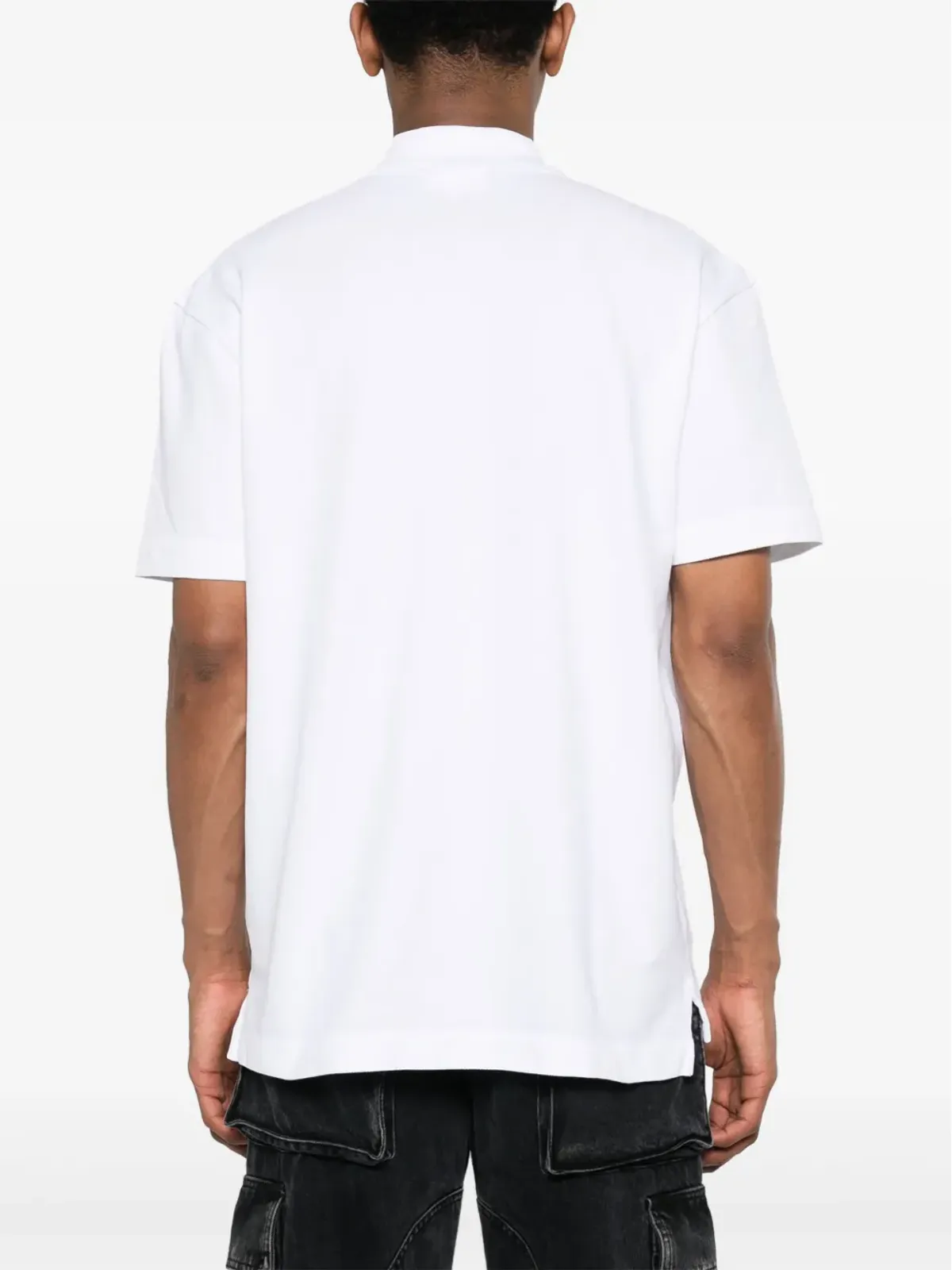Maison Kitsuné ボールド フォックスヘッド コットン ポロシャツ - 画像4