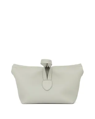 Maison Margiela ペーパー レザー クラッチバッグ - グレー - サムネイル2