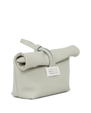 Maison Margiela ペーパー レザー クラッチバッグ - グレー - サムネイル3