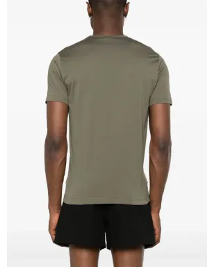 Sunspel コットンジャージーTシャツ - グリーン - サムネイル4