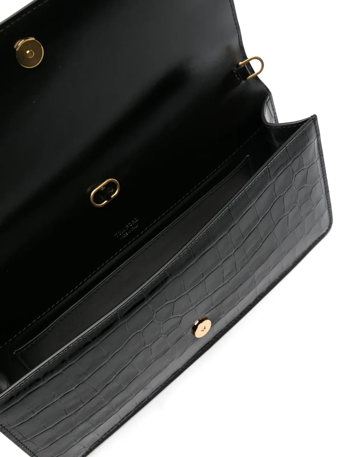 TOM FORD Whitney クロコダイルエンボス ショルダーバッグ - 画像5